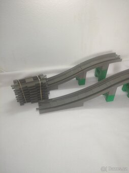 Lego duplo 2738 Železniční most se zelenými podpěrami - 2