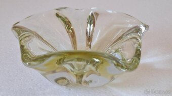 STARÝ POPELNÍK HUTNÍ SKLO . TOP STAV. - 2