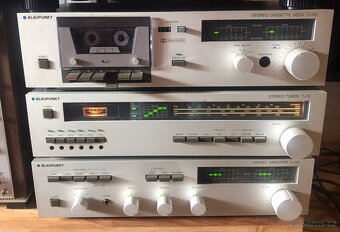 VINTAGE HIFI SESTAVA BLANPUNKT - ZESILOVAČ, TUNER, MAGNETOFO - 2