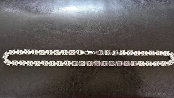 Stříbrný řetízek - řetěz 60x0,84 cm (královská vazba) - 2