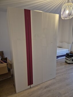 Šatní skříň rohová s boční skříňkou Yeti - 2