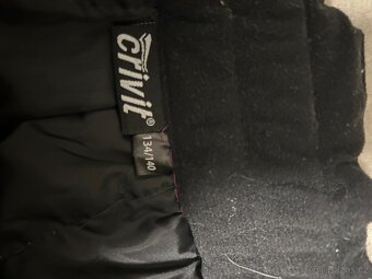 Crivit černé oteplovačky, vel. 134/140 - 2