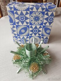 Vánoční svícen retro - 2