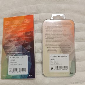 Nové, Tvrzené ochranné sklo (9H) pro Xiaomi Redmi 9 černé - 2