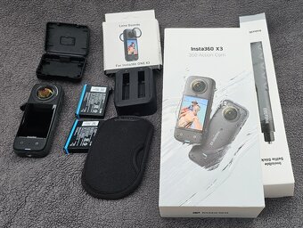 Prodám Insta360 X3 s příslušenstvím, TOP stav - 2