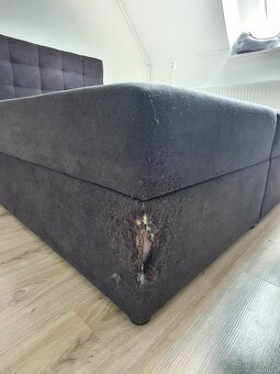 Postel 140x200 ikea s úložným prostorem - 2