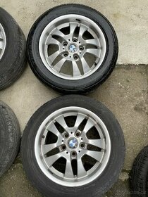 Límcová Alu orig. BMW 5x120 včetně letních pneu 205/55R16 - 2