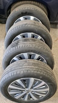 ALU kola R17 - 5x112 originál letní ŠKODA SUPERB 3 - 2