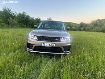 Land Rover Range Rover Sport, V8 2018, ČR, 64tkm - 2