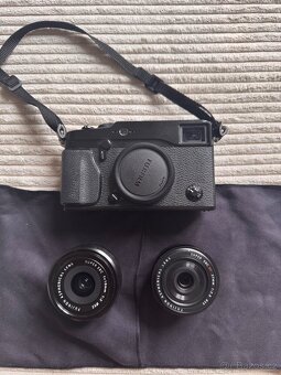 Fujifilm Pro 1 + 2 lenses fujinon 27mm f2.8+fujinon 18mm f2 - 2