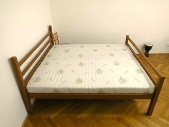 Kovová postel, Ocelová postel, Železná postel, pevná postel - 2