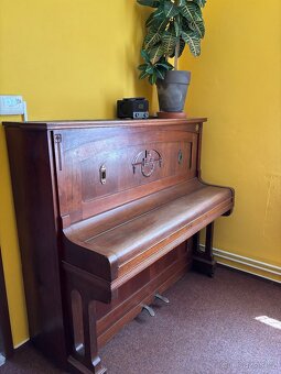 Stylové historické pianino SCHULZE Georgswalde – krásné - 2