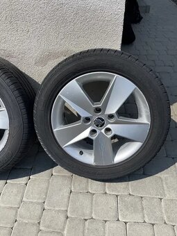 Alu kola originál Škoda 205/55 R16 Dunlop zimní  sada - 2