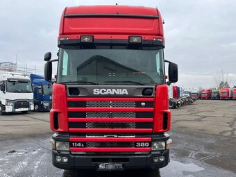 Scania R114 380 MANUÁL EURO II + SCHMITZ ZKO 18 - 2