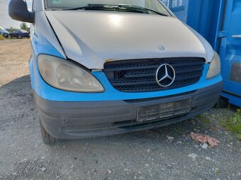 MB VITO 115 2,2DCI 110kW 2007 - DILY z VOZU, JEZDI - 2