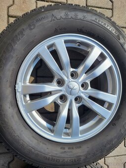 ALU kola, zimní pneu 215/70 R16 Mitsubishi - 2