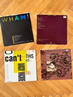 4x EP Singl Vinyly - Wham, Madona, Mc Hammer, S O Connor - 2