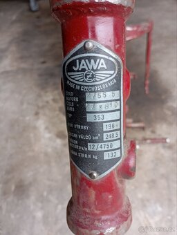 Rám Jawa 250 - 2