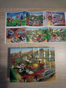 Kostky s obrázky - Looney Tunes - 2