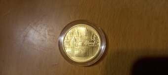 zlatá mince ČNB 5000Kč Hradec Králové,pb.k. - 2