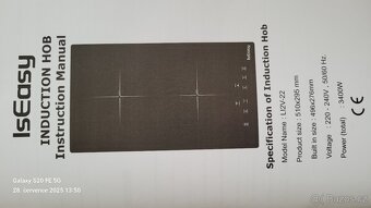 Indukční varná deska - 2