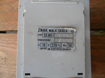 Spínací expoziční hodiny. - 2