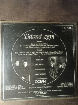LP Oceán - Dávná zem 1990 (Petr Muk Shalom) - 2