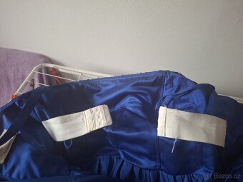 Modré plesové šaty - 2