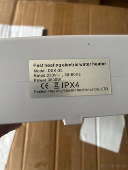 Nový ohřívač vody.(3500W) - 2