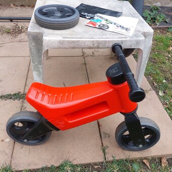 Odrážedlo FUNNY WHEELS červené 2v1 - 2