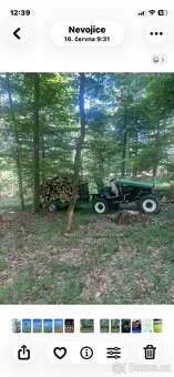 2x Traktor domácí výroby, 4x4 - 2