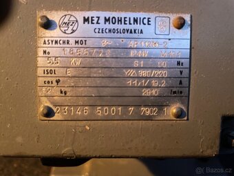 Elektromotor funkční 5,4 kw , 52 Kg - 2