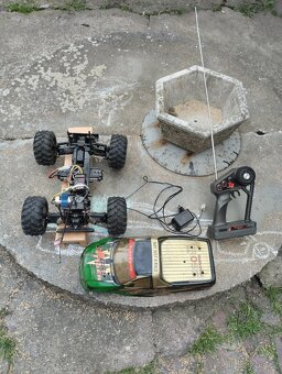 Rc auto 1:10 cross tiger kopie Tamiya 4x4 - 2