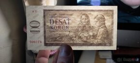 10 korun 1990 pamětní tisk nevydaný Vzácné - 2