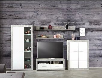 Kompletní NOVÝ obývací nábytek – moderní sestava - 2