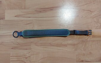 Psí obojek Hunter Divo zelený M, délka 35 až 45cm, šířka 4,5 - 2