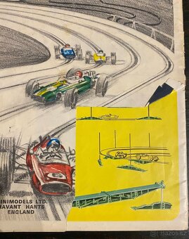 Scalextric katalog 60. roky - 2