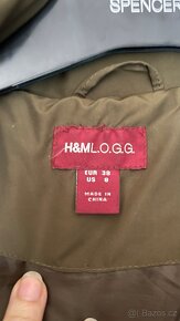 Péřová bunda - nová H&M - 2