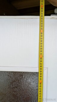 Dveře interiérové posuvné, prosklené - 2