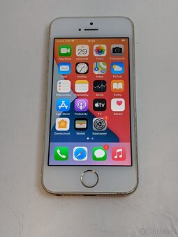 iPhone SE 128gb gold. Top stav. Baterie 87%. Záruka 6 měsíců - 2