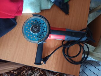 Bruska úhlová, 125mm, 900W, pádlový vypínač, EXTOL PREMIUM - 2