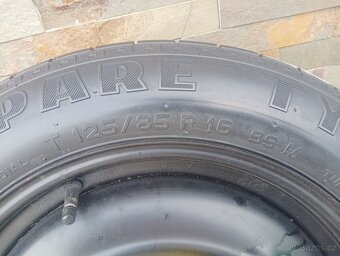 Dojezdové kolo r16 Ford Volvo 5x108 střed 63.3mm - 2