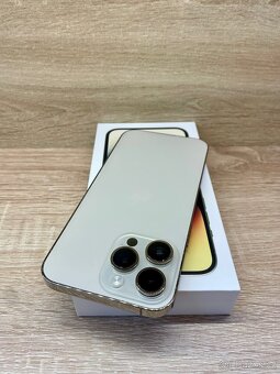 Apple iPhone 14 Pro Max 128GB Gold - Baterie 100% - 2