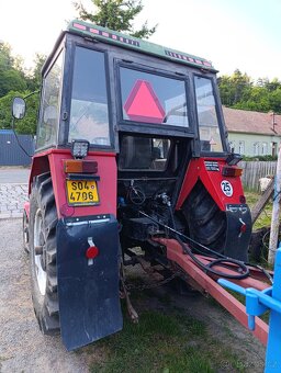 Zetor 5011+jednoosý vlek sklopný - 2