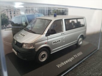 Model Volkswagen T5 - Zásahová jednotka POLICIE 1:43 - 2