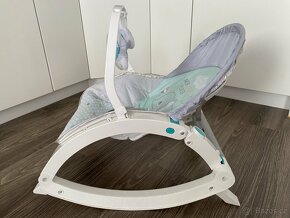 Kojenecké houpací lehátko Ecotoys s vibracemi a hudbou - 2