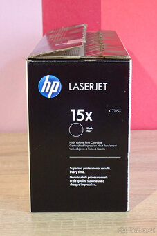 HP 15X Černá originální tonerová kazeta LaserJet - 2