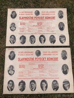 Staré plakáty z roku 1932 - 2