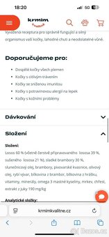 20 kilo kvalitních granulí s lososem-VÝPRODEJ za půlku ‼️ - 2