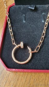 Náhrdelník Cartier Nail, silnější řetízek - 2